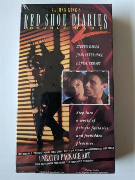 Red Shoe Diaries Double Dare VHS Unrated For Sale Online EBay