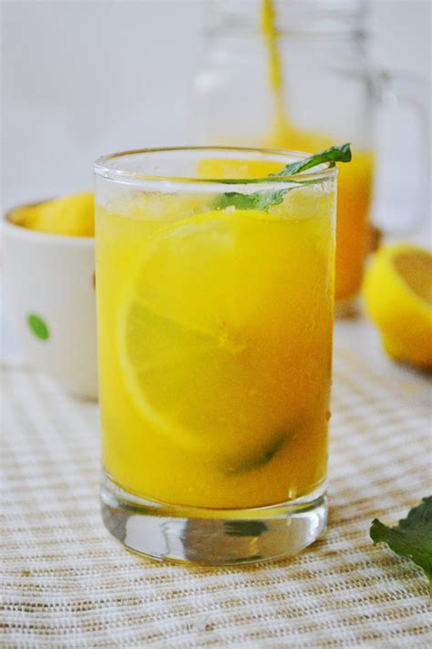 Mango Ginger Lemonade Ramdan Specials 9 Savoryandsweetfood