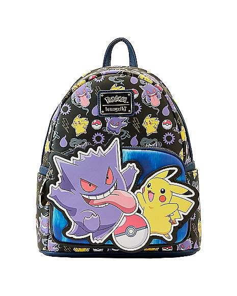 Loungefly Pikachu X Gengar Mini Backpack Pokémon Spencers