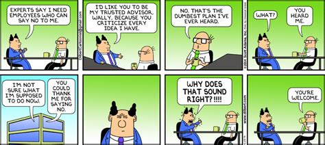 Say No Dilbert Cartoon Dilbert Comics Coding Humor Funny Tips