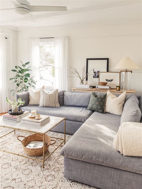 cozy  inviting   corner couch homebnc