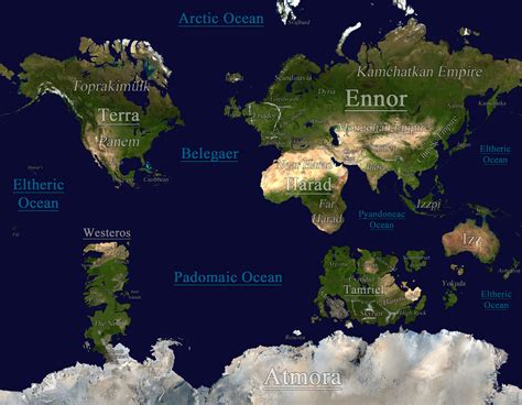 Map Of Midgard 5 0 Imaginary Maps Fantasy Map Making Fantasy Map Gambaran