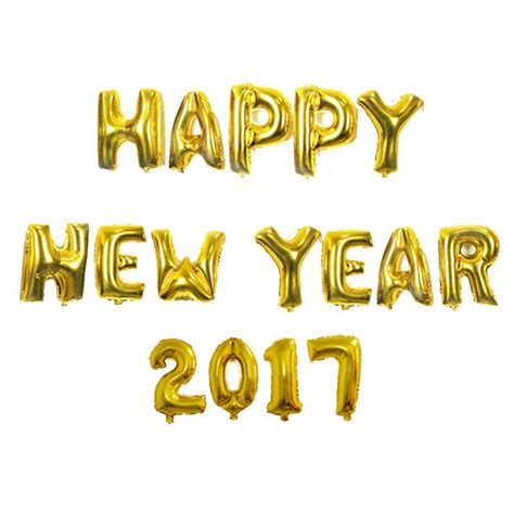 Maybe you would like to learn more about one of these? 16pcs letter "Happy new year 2017" balloon 16inch foil ...