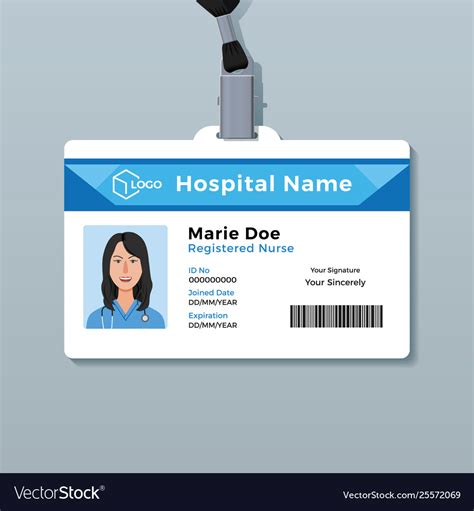 Hospital Id Card Template