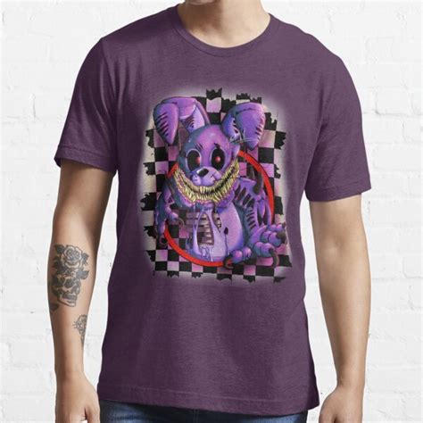 Twisted Bonnie The Twisted Ones T Shirt For Sale By Ladysnowflake09 Redbubble Fnaf T