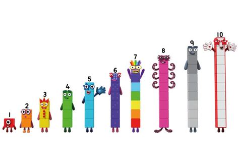 Numberblocks Standing Tall