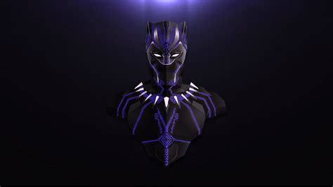 Black Panther Avengers Infinity War Minimal Artwork Wallpapers Hd