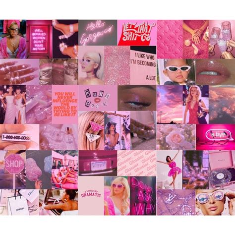 visionboard desktop wallpaper pink aesthetic 2023 ph