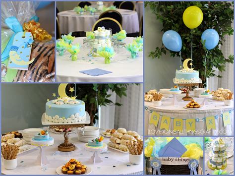 Moon And Stars Baby Shower Decorations Sky Moon And Stars Baby