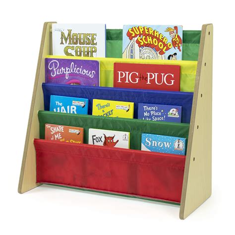 Tot Tutors Kids Book Rack Storage Bookshelf Naturalprimary Primary