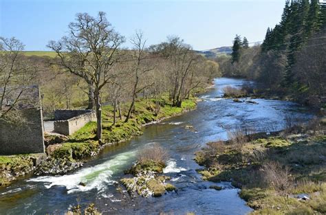 The Tweed Downstream From Yair Bridge © Jim Barton Cc By Sa20