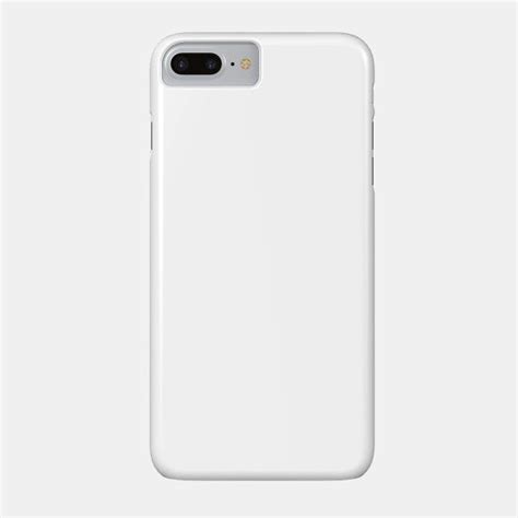 Plain White Simple Solid Designer Color All Over Color White Phone