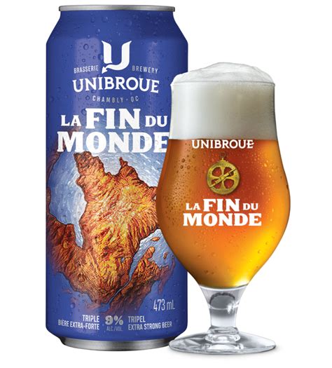 Unibroue La Fin Du Monde 4 Pack16oz Cans Beverages2u