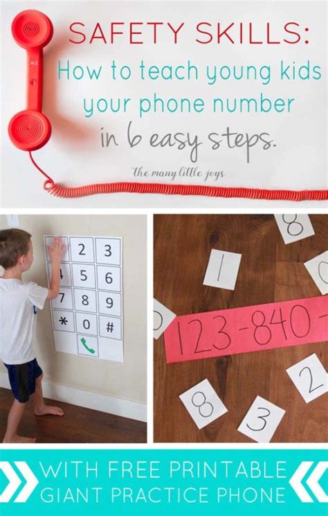 Safety Skills How To Teach Your Child To Memorize His Phone Number