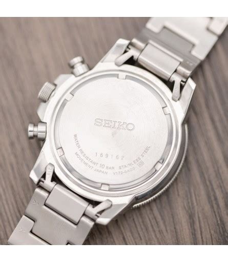 seiko prospex solar chronograph men s pilot quartz watch ref v172 0ac0