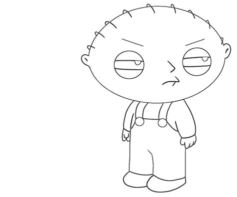 Entrelosmedanos Stewie Griffin Coloring Pages