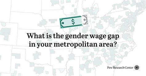 gender pay gap by u s metro area calculator pew research center