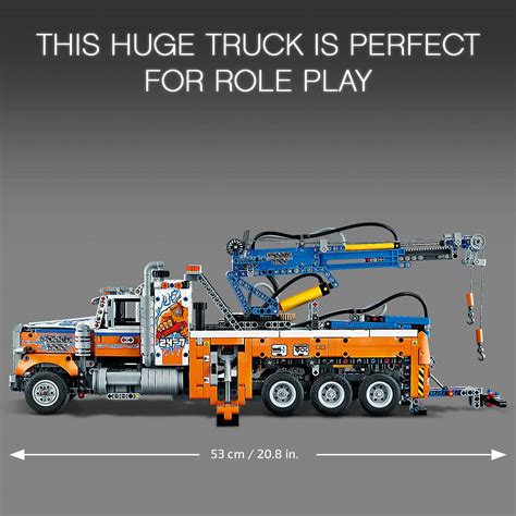Lego Technic Heavy Duty Tow Truck Pieces