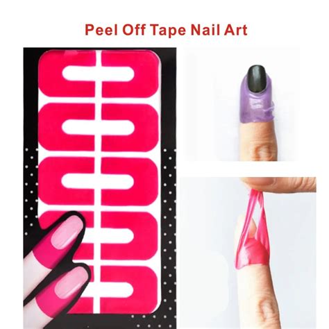 1pcs Peel Off Tape Nail Art Latex Palissade Creative Nail Protector