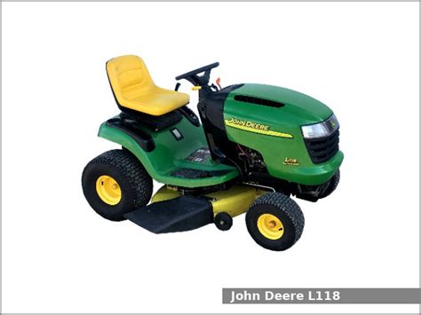 John Deere L118 Lawn Tractor Review And Specs Tractor Specs