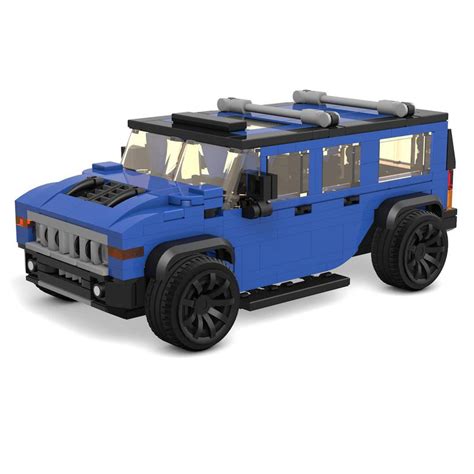 Lego Moc Hummer H2 In 8 Stud Wide Speed Champions Style By Klaramocs