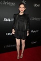 Kate Mara beautiful in black at Christmas event, Sexy legs - Celeblr