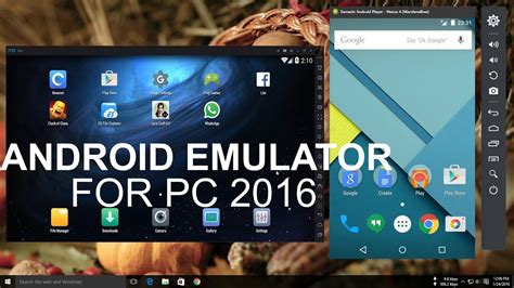 Top 5 Best Android Emulator For Pc Youtube
