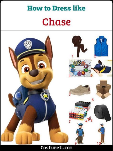 Chase Paw Patrol Costume Artofit