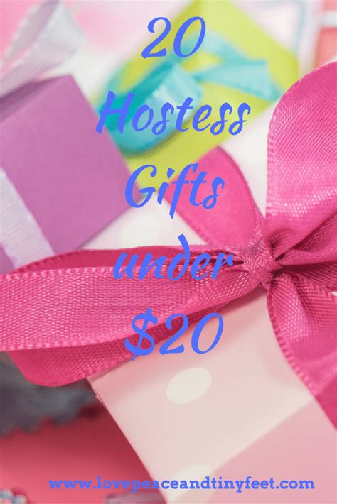 Great gifts for $20 and under. 20+ Hostess Gifts Under $20