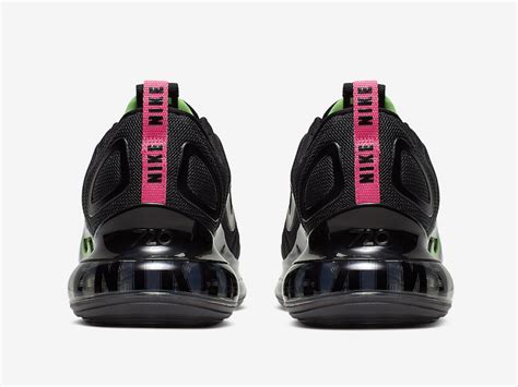 Nike Air Max 720 Black Pink Green Cq4614 001 Release Date Info