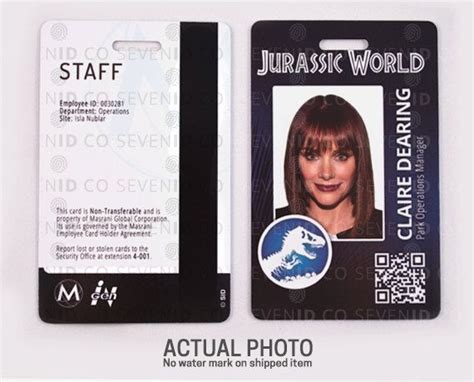 Jurassic World Printable Badge