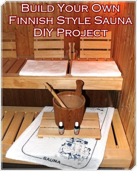 build your own finnish style sauna diy project home sauna kit sauna kits sauna house diy