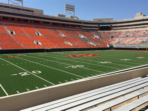 Boone Pickens Stadium Seating Chart Seat Numbers Elcho Table