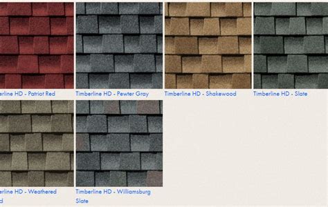 Timberline Vs Landmark Shingles Compare Roof Shingle Colors And