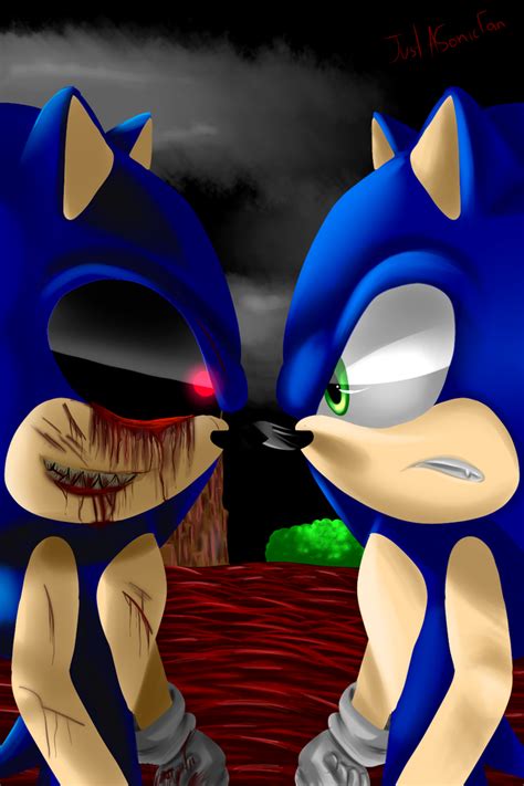 Sonicexe Vs Sonic The Hedgehog Remake By Justasonicfan