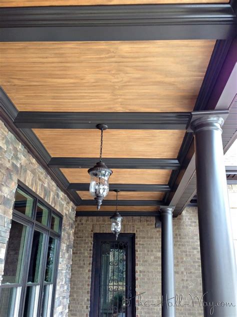 Wood Plank Ceiling Porch Ceiling Porch Roof Ceiling Beams Ceiling