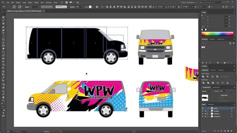 Adobe Illustrator Vehicle Templates