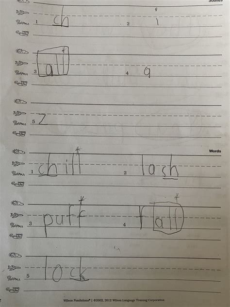 Have your child write the double vowel syllable words from above on the lines below and mark them up. Fundations 2 Unit 9 How To Markup Word Cursive ...