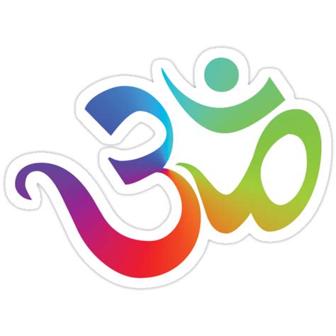 Yoga Om Symbol T Shirt Stickers By T Shirtsts Redbubble