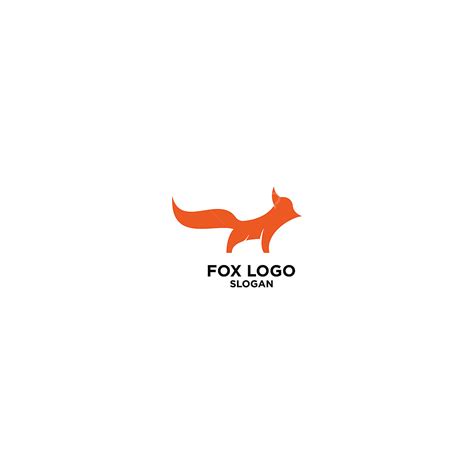 Fox Logo Vector Art Png Modern Fox Logo Illustration Logo Animal