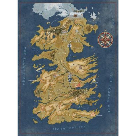 Map Of Westeros High Resolution