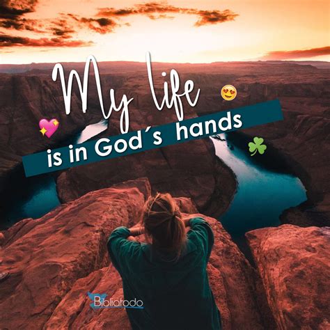 My Life Is In God´s Hands Christian Pictures