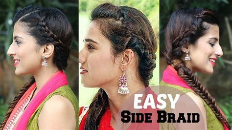 18 Divine Easy Braided Hairstyles Indian