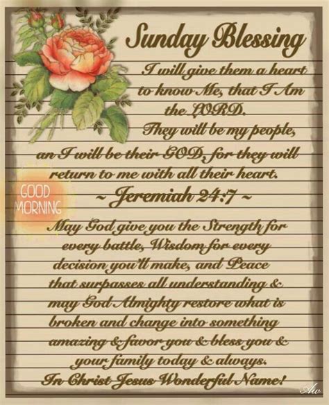 29 Sunday Morning Prayer Quotes And Images Tresenay