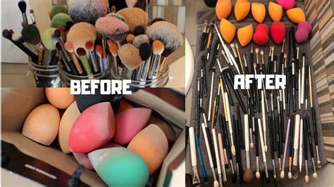 how to clean your makeup brushes and sponges spotless youtube