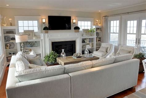 48 Adorable And Cozy Neutral Living Room Design Ideas ~