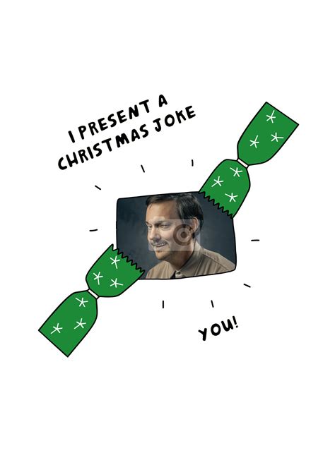 christmas joke card scribbler