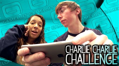 Charlie Charlie Challenge At Gameloft Youtube