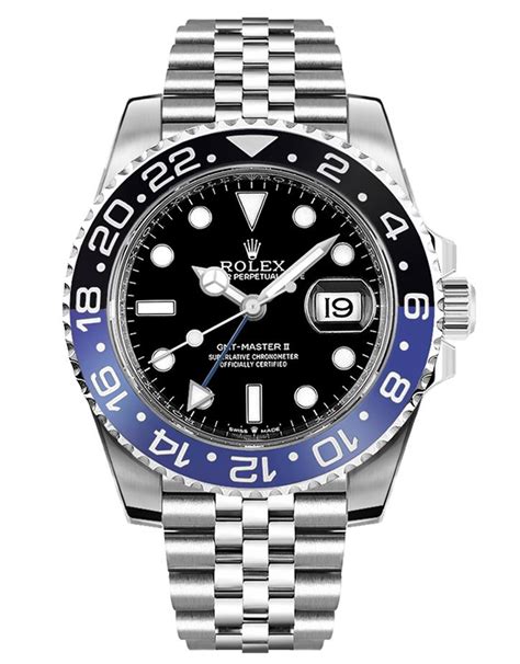 Rolex Gmt Master Ii 126710blnr 40mm Relógio Com Caixa Em Aço Inoxidável