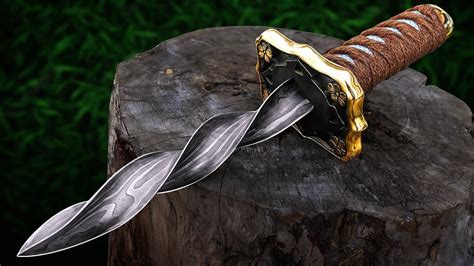 Watch A Knifemaker Create A Forbidden Japanese Tri Dagger